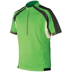 Endura Hummvee 1/2 zip Short Sleeve Jersey, Green